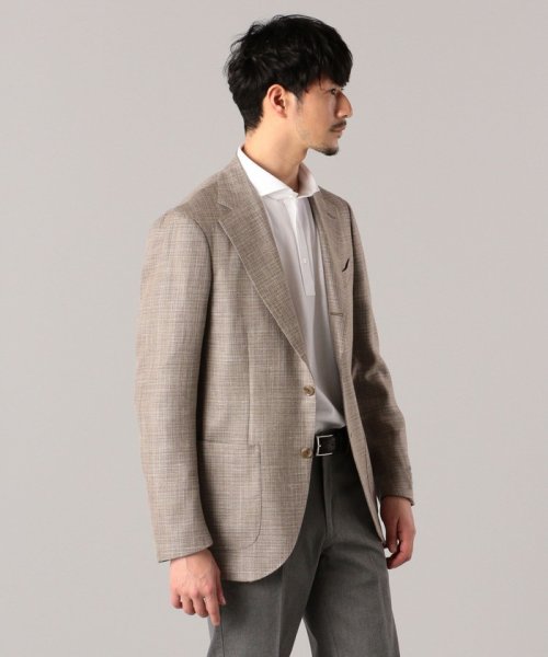 SHIPS MEN(シップス　メン)/SHIPS: ＜テレワーク対応可能＞LORO PIANA FABRIC  サマータイム ソリッド ジャケット/カーキ