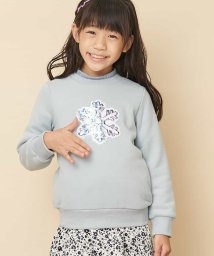 a.v.v(KID'S)(アー・ヴェ・ヴェキッズ)/[100－130]【洗える】トゥインクルトレーナー[WEB限定サイズ]/ライトブルー