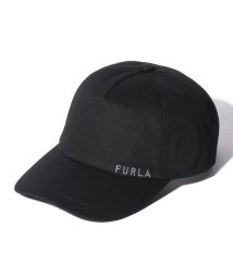 FURLA(フルラ)/FURLA（フルラ）ロゴ刺繍　ツイル/ブラック
