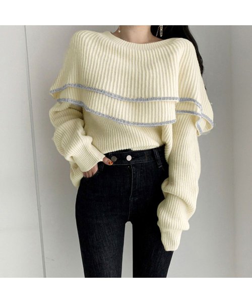 セール フリル ニットトップス レディース 長袖 ニットソー 無地 ニットセーター 韓国風 2way オフショルダー プルオーバー ミニミニストア Miniministore Magaseek セール フリル ニットトップス レディース 長袖 ニットソー 無地 ニットセーター 韓国風 2way オフショルダー プルオーバー ミニミニストア Miniministore Magaseek