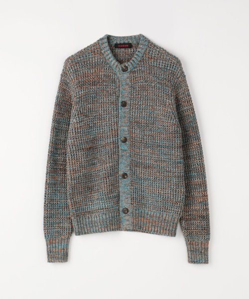Caban コットンカシミヤワッフルmix クルーネックカーディガン Caban Caban Magaseek Caban コットンカシミヤワッフルmix クルーネックカーディガン Caban Caban Magaseek