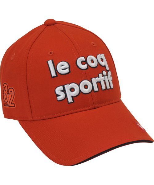 le coq sportif GOLF (ルコックスポルティフ（ゴルフ）)/コットンツイルキャップ【アウトレット】/オレンジ系