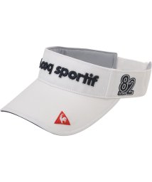 le coq sportif GOLF (ルコックスポルティフ（ゴルフ）)/コットンツイルバイザー/ホワイト系 