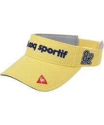 le coq sportif GOLF (ルコックスポルティフ（ゴルフ）)/コットンツイルバイザー/イエロー系