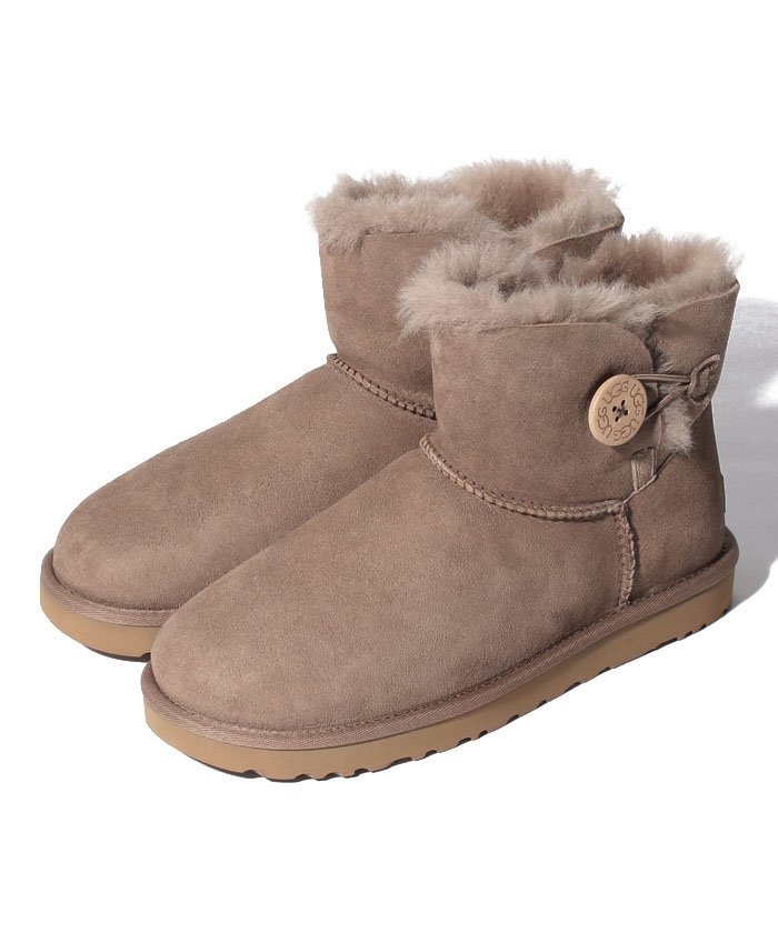 セール】【UGG】 1016422 ミニベイリーボタン II ムートンブーツ