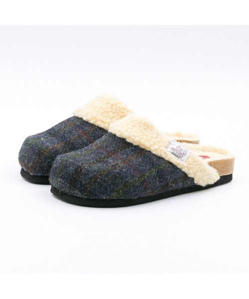 レディース サボサンダル ハリスツイード Harristweed つっかけ Tk フットプレイス Foot Place Magaseek