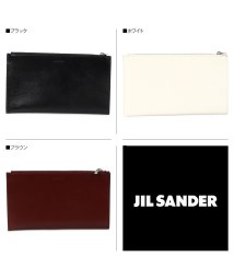 ジルサンダー Jil Sander 財布 長財布 メンズ Folded Zip Wallet Md ブラック ホワイト ブラウン 黒 白 Mpsn ジルサンダー Jilsander Magaseek