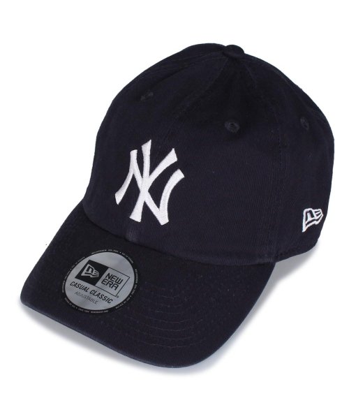 ニューエラ New Era キャップ 帽子 メンズ レディース Casual Classic ホワイト ネイビー 白 ニューエラ Newera Magaseek