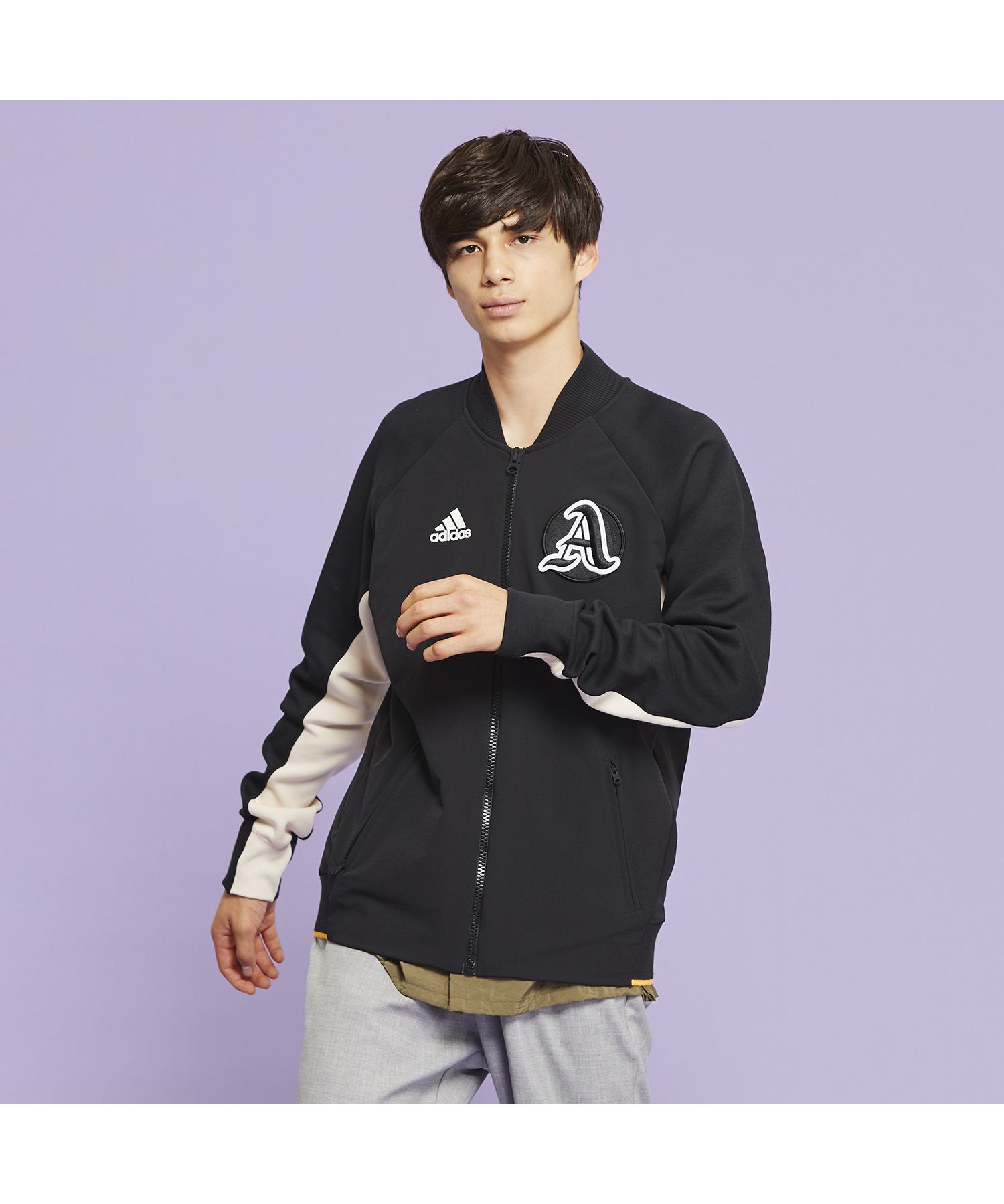 adidas バーシティジャケット / VRCT JACKET メンズ　Lサイズ