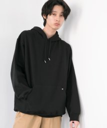 ALWAYS GOOD TIME NEW BASIC STORE(オールウェイグッドタイムニューベーシックストア)/【NEWHATTAN/ニューハッタン】スーパービッグシルエットスウェットプルオーバーパーカー（KING SIZE/キングサイズ）/ブラック