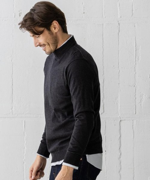 Cash Wool モックネック ニット メンズファッション 阪急百貨店公式通販 阪急 Men S Online Store