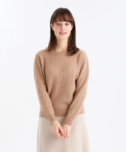 セール フォックス透かし編みニットプルオーバー マッキントッシュ フィロソフィー Mackintosh Philosophy Magaseek