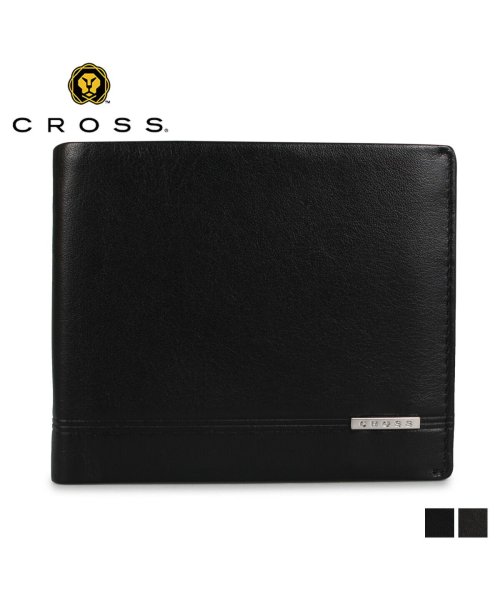 CROSS(クロス)/クロス CROSS 財布 二つ折り メンズ CENYURY WALLET ブラック ブラウン 黒 AC－998371 /ブラック