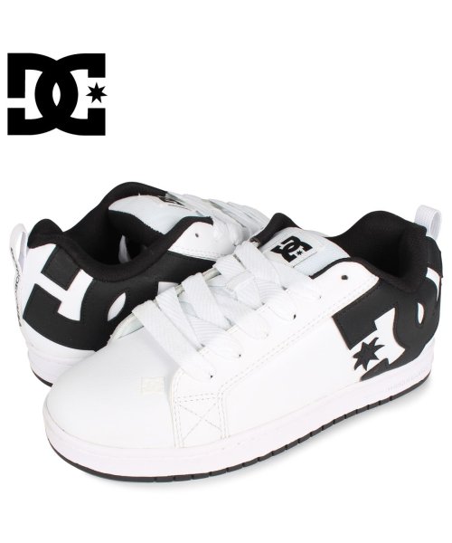 Dc Shoes ディーシーシューズ コート グラフィック スニーカー メンズ Dcシューズ スケシュー Court Graffik ホワイト 白 Dm40 ディーシーシューズ Dc Shoes Magaseek