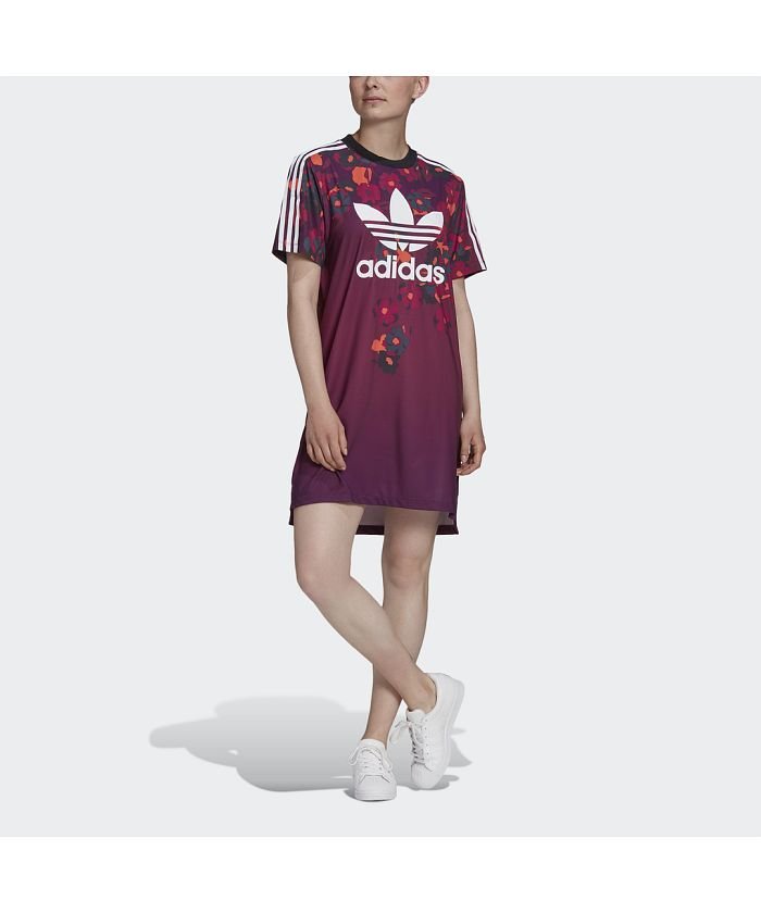 セール Her Studio London Tシャツワンピース アディダス オリジナルス Adidas Originals Magaseek