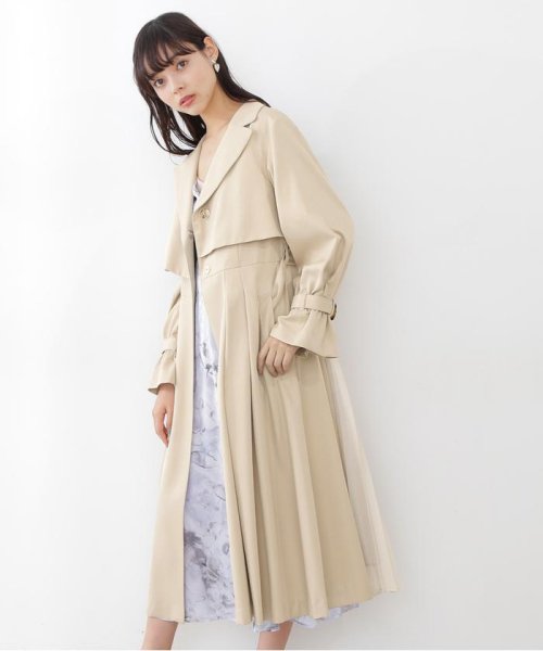 バックプリーツドレストレンチ ジルバイジルスチュアート Jill By Jillstuart Magaseek