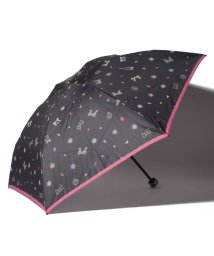 LANVIN en Bleu(umbrella)(ランバンオンブルー（傘）)/折りたたみ傘　リボンドット/ブラック