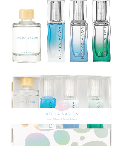 クーポン Aqua Savon Reed Diffuser Eau De Toilette アクアシャボン コフレセット ミニ オードトワレ 17ｍl 3 リード ディ アクアシャボン Aqua Savon Magaseek