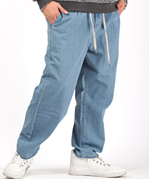 セール デニムシェフパンツ デニムパンツ メンズ ワイドパンツ テーパードパンツ ラグスタイル Luxstyle Magaseek セール デニムシェフパンツ デニムパンツ メンズ ワイドパンツ テーパードパンツ ラグスタイル Luxstyle Magaseek