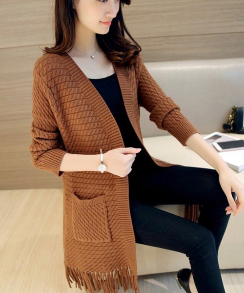セール カーディガン レディース 春秋 アウター レディース トップス オフィス 大人 カジュアル ミニミニストア Miniministore Magaseek