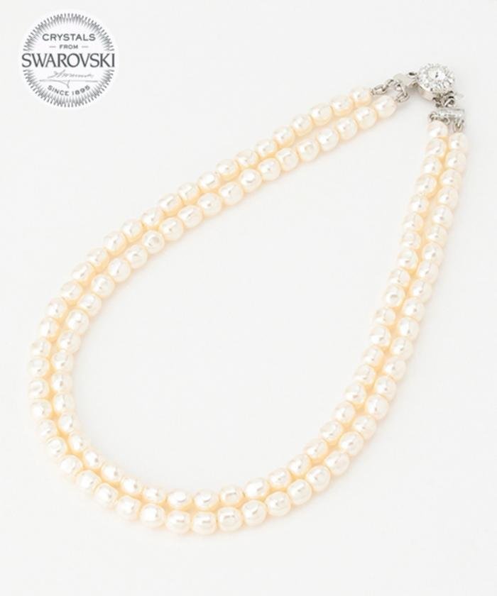 2連ショートパール ネックレス 23区 Nijyusanku Magaseek 2連ショートパール ネックレス 23区 Nijyusanku Magaseek