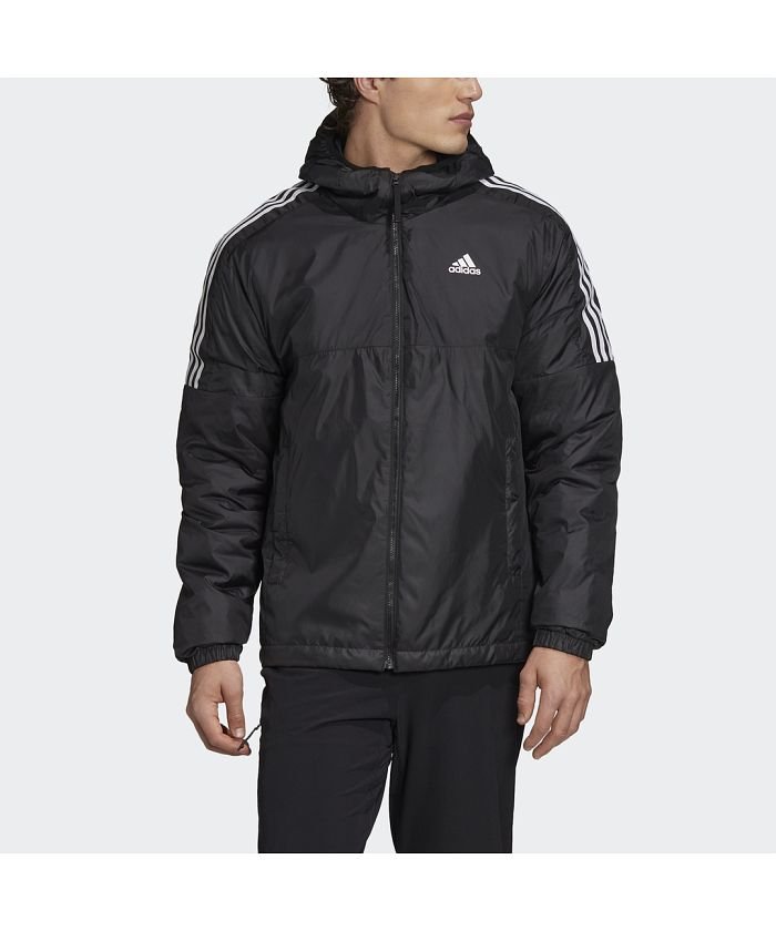 セール エッセンシャルズ インサレーテッド フード付きジャケット Essentials Insulated Hooded Jacket アディダス Adidas Magaseek セール エッセンシャルズ インサレーテッド フード付きジャケット Essentials Insulated Hooded Jacket アディダス Adidas Magaseek
