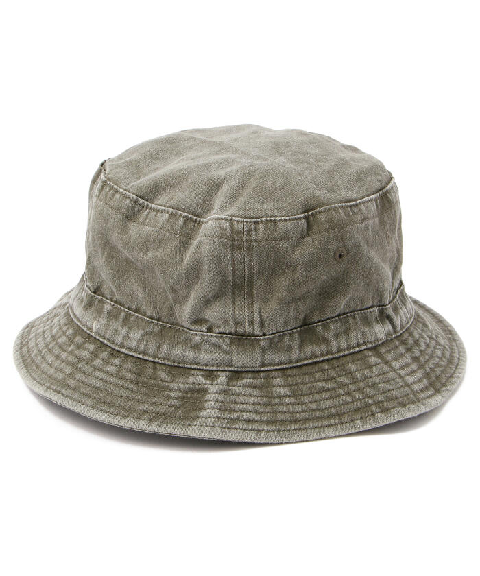 COBRA CAPS/コブラキャップス BUCKET WASHED COTTON HAT バケット