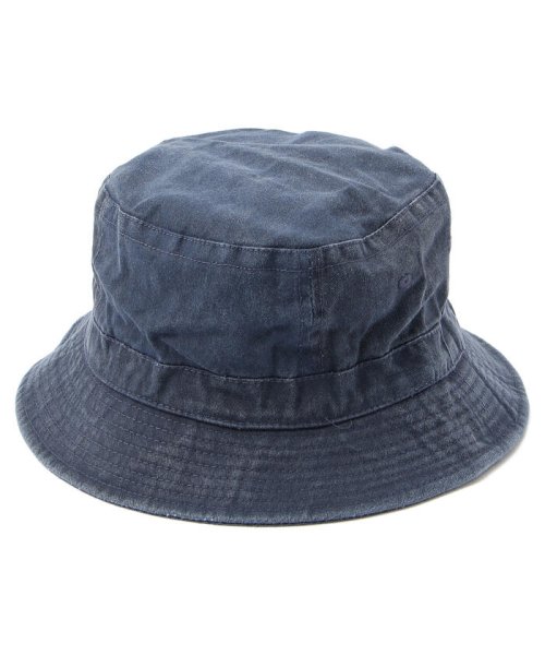 BEAVER(ビーバー)/COBRA CAPS/コブラキャップス　BUCKET WASHED COTTON HAT バケットウォッシュドコットンハット/NAVY