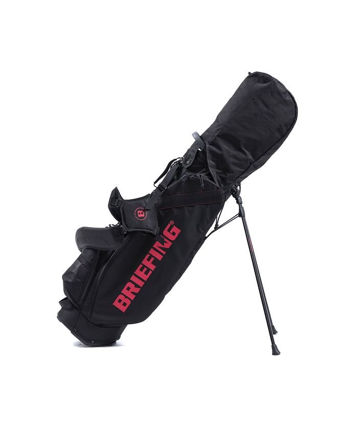  ギャレリア ブリーフィング ゴルフ キャディバッグ BRIEFING GOLF CR−7 CORDURA×SPECTRA SERIES BRG203D25 ユニセックス ブラック F GALLERIA】