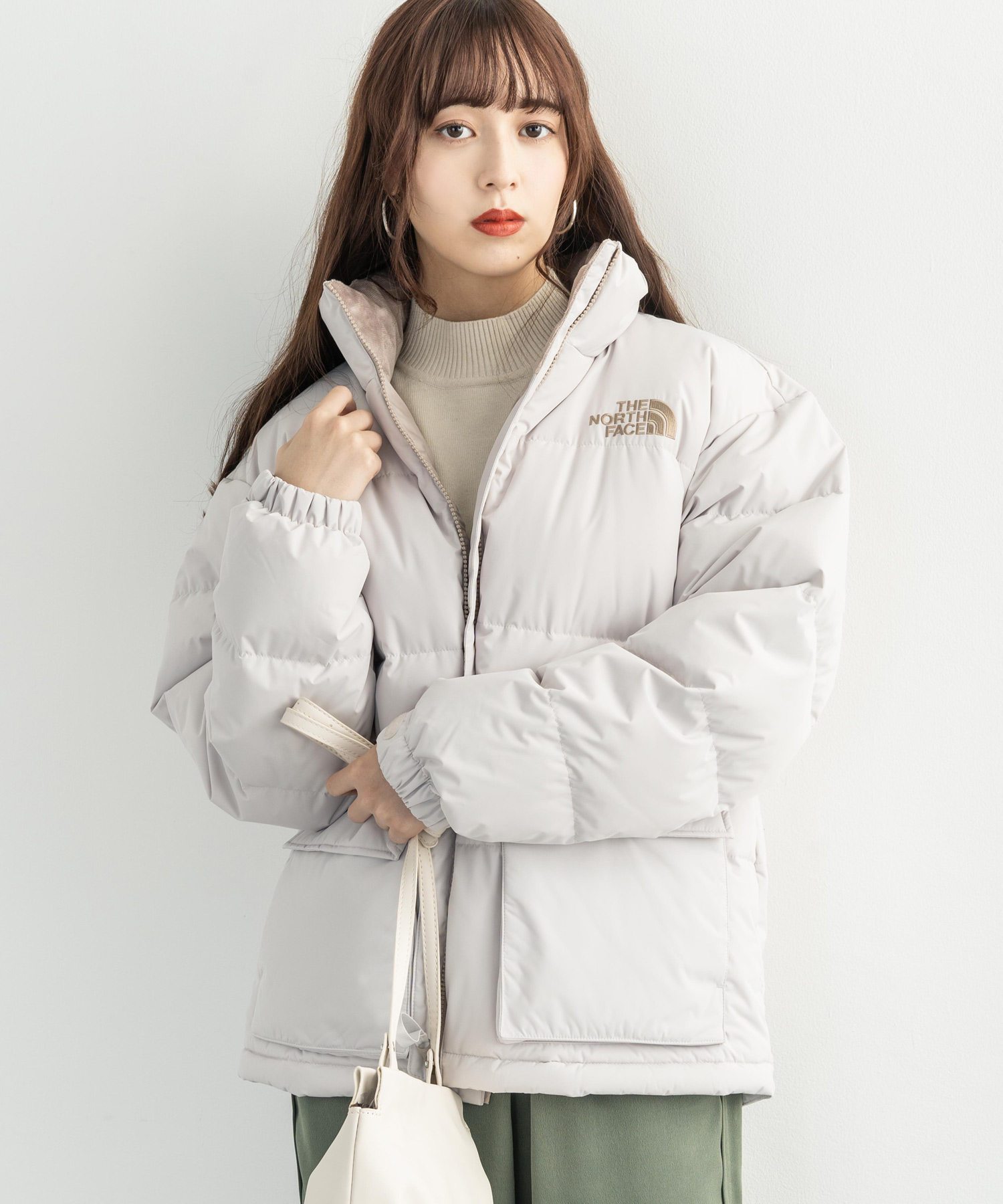 THE NORTH FACE ノースフェイス 韓国 WHITE LABEL ホワイトレーベル YOUTRO PUFFER DOWN JACKET  ダウンジャケッ