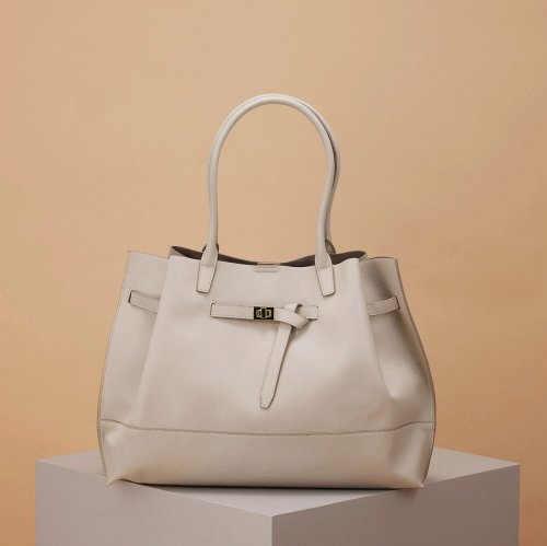 【TREASURE TOPKAPI】トレジャー トプカピ シュリンクレザー ベルトデザイン レディース A4 トートバッグ 