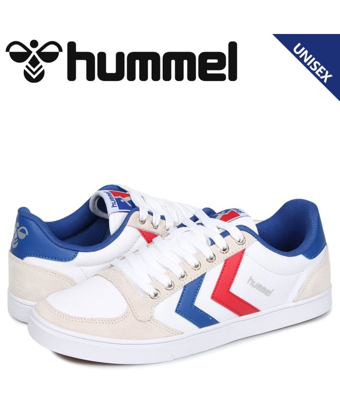 セール ヒュンメル Hummel スリマー スタディール ロー キャンバス スニーカー メンズ レディース Slimmer Stadil Low Canvas ホワイト ヒュンメル Hummel Magaseek