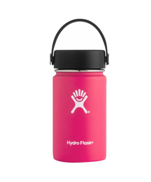 HydroFlask(ハイドロフラスク)/ハイドロフラスク Hydro Flask 12oz ハイドレーション ワイドマウス 354ml ステンレスボトル マグボトル 水筒 魔法瓶 メンズ レディース /ピンク