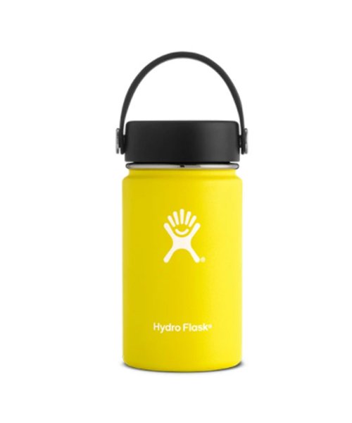 HydroFlask(ハイドロフラスク)/ハイドロフラスク Hydro Flask 12oz ハイドレーション ワイドマウス 354ml ステンレスボトル マグボトル 水筒 魔法瓶 メンズ レディース /イエロー