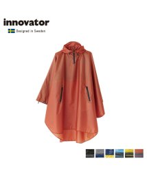 innovator(イノベーター)/イノベーター innovator レインコート レインポンチョ マント 自転車 雨具 アウトドア メンズ レディース ブラック グレー ネイビー ライトブルー /オレンジ