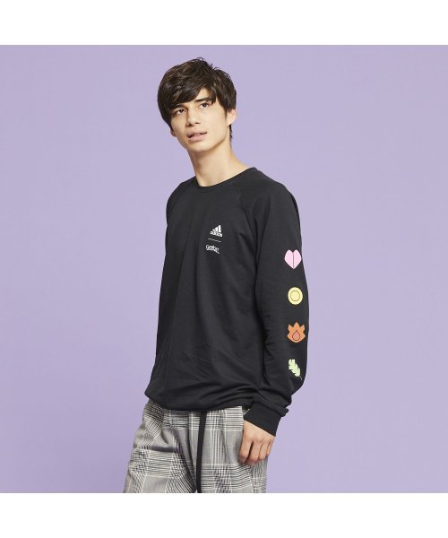 セール ポケモン クルーネックスウェットシャツ Pokemon Crewneck Sweatshirt アディダス Adidas Magaseek
