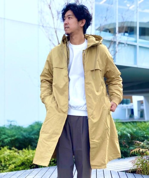 NOLLEY’S goodman(ノーリーズグッドマン)/【TAION/タイオン】DETACHABLE HOOD COAT #TAION－CR05 SET/ベージュ