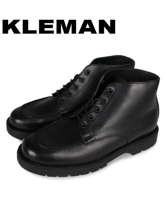 クレマン Kleman 靴 ブーツ アンクルブーツ メンズ 厚底 Oxal Kp ブラック 黒 クレマン Kleman Magaseek