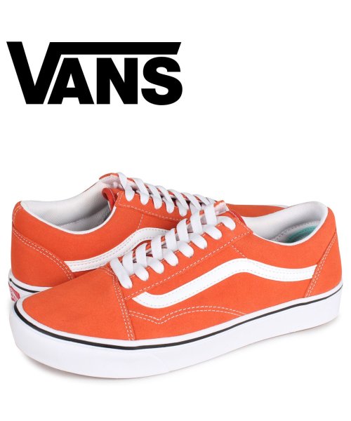 Vans ヴァンズ オールドスクール スニーカー メンズ バンズ Comfycush Old Skool オレンジ Vn0a3wma2qp ヴァンズ Vans Magaseek