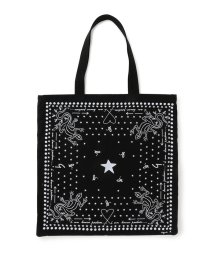 ADAM ET ROPE'(アダム　エ　ロペ)/【agnes b. pour ADAM ET ROPE'】バンダナTOTE/ブラック（01）