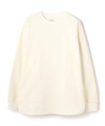 LHP(エルエイチピー)/DankeSchon/ダンケシェーン/PIGMENT CREWNECK/裏起毛クルーネックスウェット/WHITE