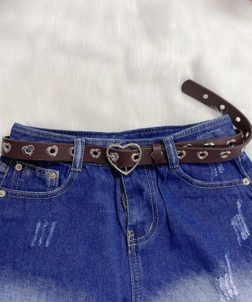 セール ベルト レディース カラーベルト ビジネス ハート レザー サイズ調整可能 おしゃれ カジュアル シンプル ジーンズ ショッピングゴー Shoppinggo Magaseek