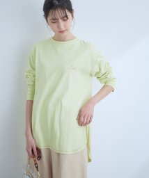 VIS(ビス)/【TVドラマ着用】【ドラマ着用】【Lee×ViS】コットンロングスリーブTシャツ/ライトグリーン（33）