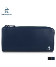 Munsingwear/マンシングウェア Munsingwear 財布 長財布 メンズ レディース L字ファスナー 80S LONG WALLET ブラック ネイビー 黒 MU－209/503449964