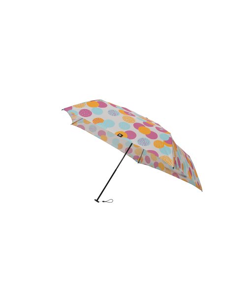 moz(モズ)/moz 耐風骨UV軽量折りたたみ傘 ドットピンク/メーカー指定色