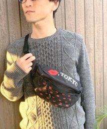 KISSTOKYO(KISSTOKYO)/TOP PRINT WAIST BAG/ブラック