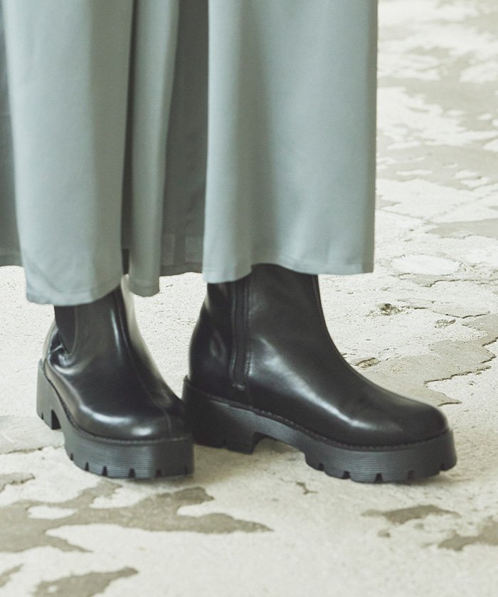 セール サイドゴア厚底ブーツ ティティベイト Titivate Magaseek