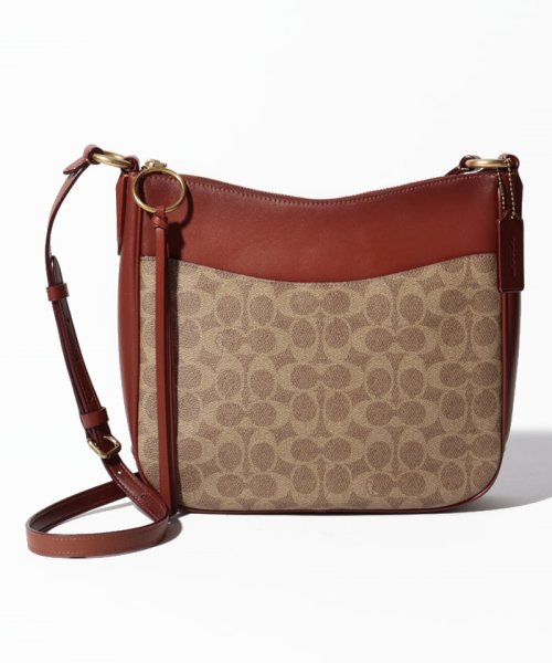 COACH(コーチ)/【COACH】Chaise Crossbody  38579　ショルダーバッグ/ブラウン系