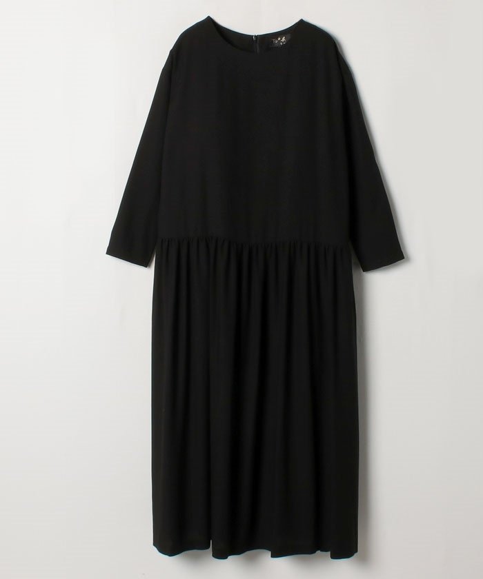Wr14 Robe ローウエストギャザーワンピース トゥービー バイ アニエスベー To B By Agnes B Magaseek