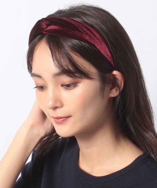 セール Nano Universe ナノ ユニバース ベルベットヘアバンド Offprice Ec Offprice Ec Magaseek